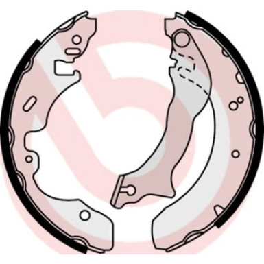 Bremsbackensatz HA FORD Mondeo 93-96 ESSENTIAL LINE S 24 535