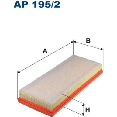 FILTRON Luftfilter AP195/2 FILTRON Luftfilter AP195/2