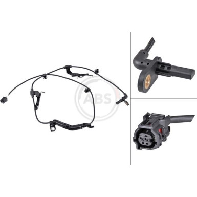 A.B.S. Sensor, Raddrehzahl A.B.S. Sensor, Raddrehzahl