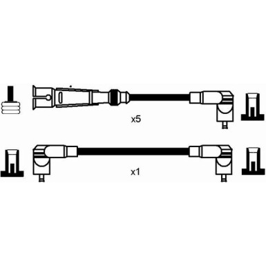 NGK | Zündleitungssatz 0511