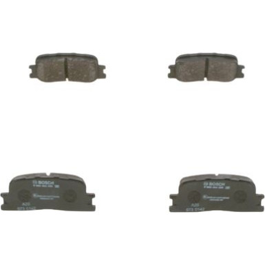 Bremsklötze | TOYOTA,LEXUS,DAIHATSU | 0 986 494 359
