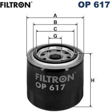 FILTRON Ölfilter | OP 617