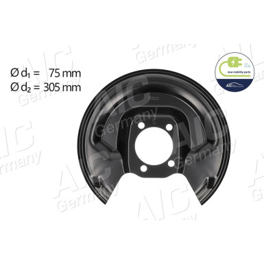 Bremsankerblech H R | TOYOTA Yaris 10 | 58263