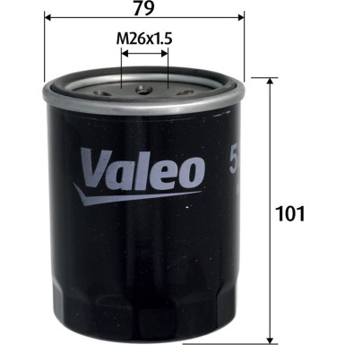 VALEO Ölfilter | 586188