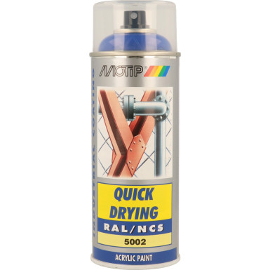 MoTip hochglänzender Acryllack Ultramarinbl. 400ml | 7006
