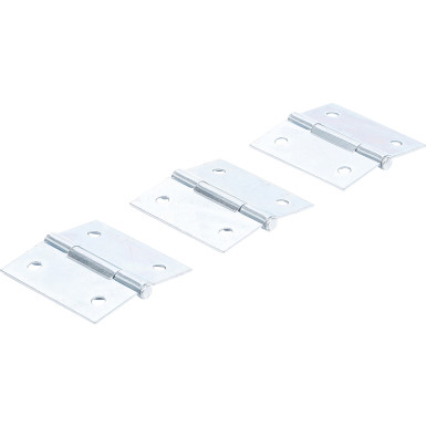 BGS Scharnier-Satz 50 x 50 mm 3-tlg BGS Do it yourself 80915