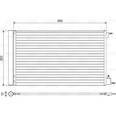 VALEO Klimaanlagenkühler 814042