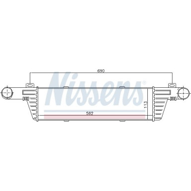 Ladeluftkühler PKW | MERCEDES W210 | 96860