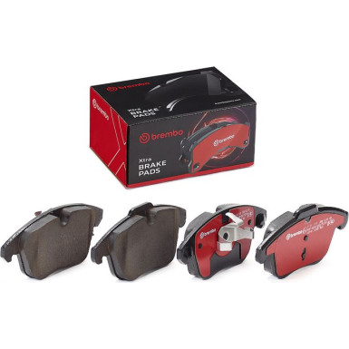 BREMBO Bremsklötze VA | CITROEN C4 06-15 | P 61 117X BREMBO Bremsklötze VA | CITROEN C4 06-15 | P 61 117X