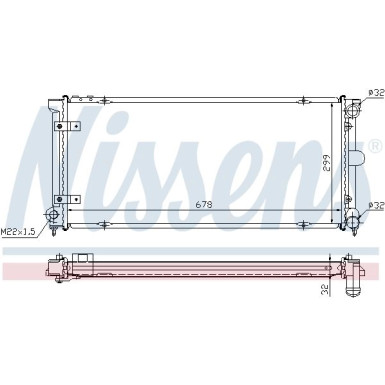 Wasserkühler PKW | SEAT Toledo | 640041