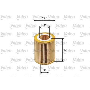 VALEO Ölfilter | 586510