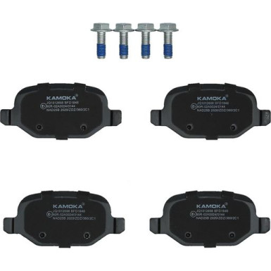 KAMOKA Bremsbelagsatz, Scheibenbremse JQ1012698