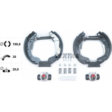 BREMSBACKENSATZ | 84062501 BREMSBACKENSATZ | 84062501