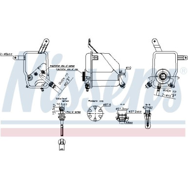 Ausgleichsbehälter BMW 523I E60 2.5 04 FIRST FIT 996270