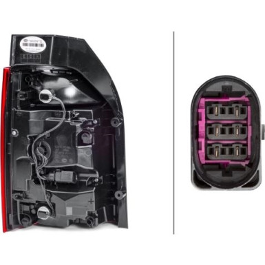 HECKLEUCHTE R 12 V HELLA | VW TRANSPORTER T6 15 | 2SK 012 337-081 HECKLEUCHTE R 12 V HELLA | VW TRANSPORTER T6 15 | 2SK 012 337-081