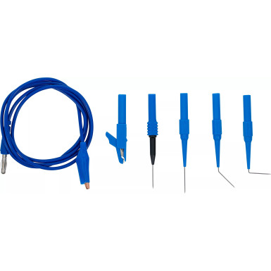 Messkabel- und Prüfspitzen-Satz | 30-tlg. – BGS technic