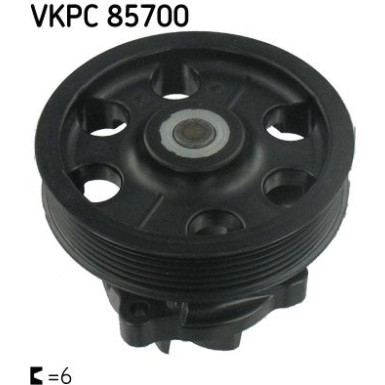 SKF Wasserpumpe | VKPC85700