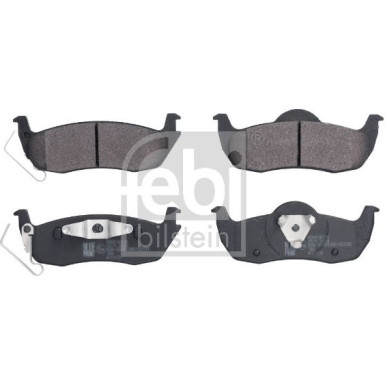 FEBI BILSTEIN Bremsbelagsatz, Scheibenbremse 116339
