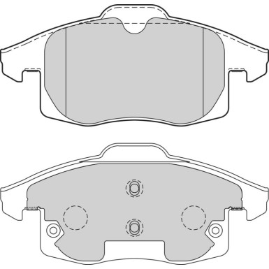 VALEO Bremsbeläge 302730