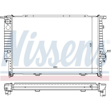 Wasserkühler PKW | BMW 5er (E34) | 60693A
