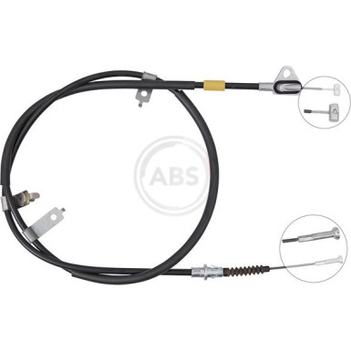 A.B.S. Handbremsseil Seilzug Festellbremse K10044 A.B.S. Handbremsseil Seilzug Festellbremse K10044