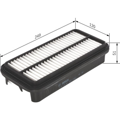 Luftfilter | TOYOTA Starlet | 1457433957 Luftfilter | TOYOTA Starlet | 1457433957