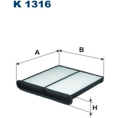 FILTRON Filter, Innenraumluft K 1316