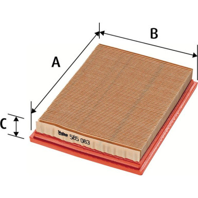 VALEO Luftfilter VALEO Luftfilter