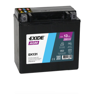 EXIDE Starterbatterie | EK131