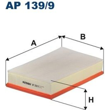 FILTRON Luftfilter | AP 139/9