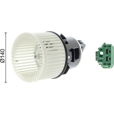 MAHLE Innenraumgebläse AB 281 000P