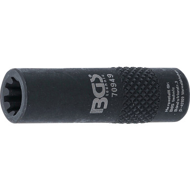 BGS Spezial-Steckschlüssel-Einsatz | für Turboladergehäuse | für Opel, Nissan, Renault | 70949 BGS Spezial-Steckschlüssel-Einsatz | für Turboladergehäuse | für Opel, Nissan, Renault | 70949