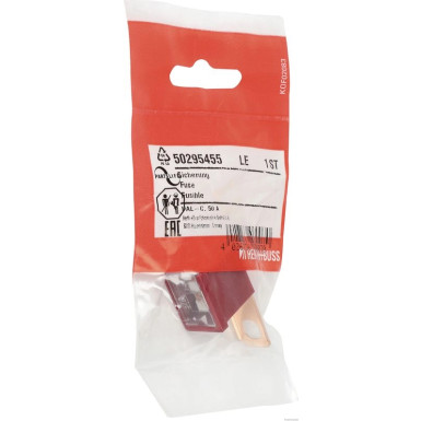Blocksicherung 49mm 50A 1Stk | bis 32V, rot | 50295455