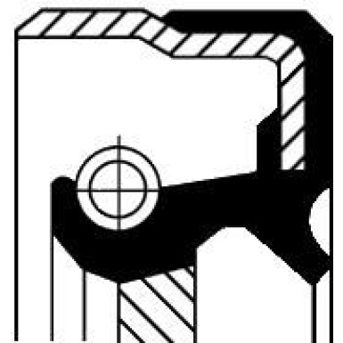 Wellendichtring, Schaltgetriebe | 01035029B