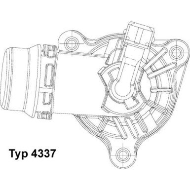 Thermostat, Kühlmittel | 4337.105D