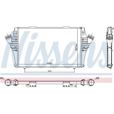 Ladeluftkühler PKW | Saab 9-3 02 | 96376