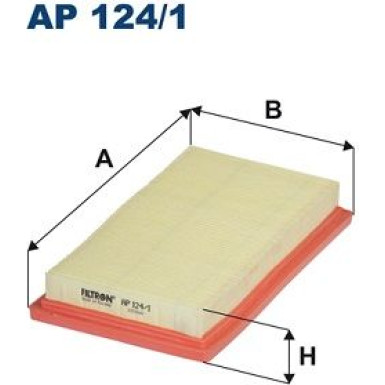 FILTRON Luftfilter AP 124/1 FILTRON Luftfilter AP 124/1