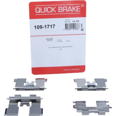 391-1717 Montagesatz f.Bremsklötze | HYUNDAI Santa Fe | 109-1717