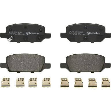 BREMBO Bremsklötze HA | TESLA Model 3, Y 17 | P 09 027 BREMBO Bremsklötze HA | TESLA Model 3, Y 17 | P 09 027