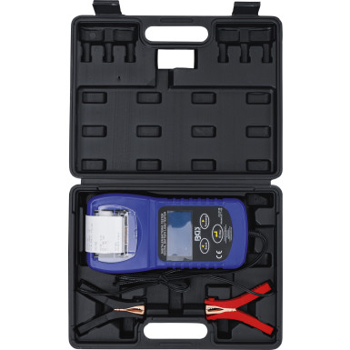 BGS Digitaler Batterie- und Ladesystem-Tester | mit Drucker | 2133