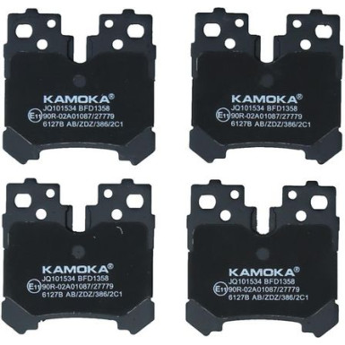 KAMOKA Bremsbelagsatz, Scheibenbremse JQ101534