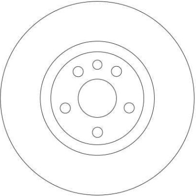 Bremsscheibe Peugeot P. 807/C8 | DF4257