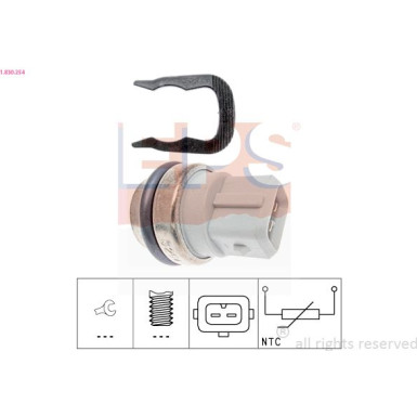 Sensor, Kühlmitteltemperatur Made in Italy - OE Equivalent 1.830.254