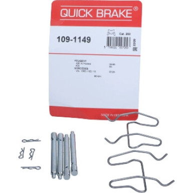 109-1149 Zubehörsatz, Scheibenbremsbelag