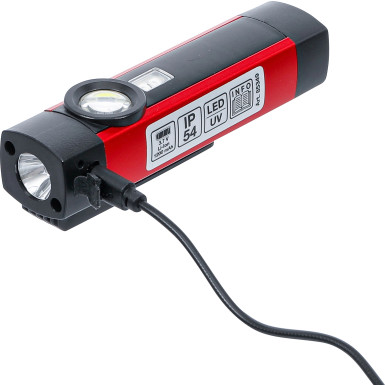 BGS COB-LED / UV-Aluminium-Handleuchte 1 W BGS Do it yourself 85349