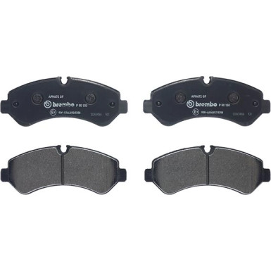 BREMBO Bremsklötze HA | MERCEDES Sprinter 18 | P 50 150