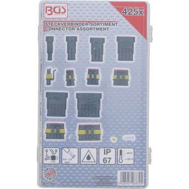 BGS Steckverbinder-Sortiment | 425-tlg | 6872