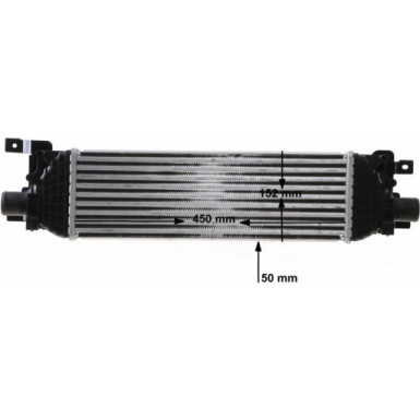 MAHLE Ladeluftkühler CI 326 000S BEHR