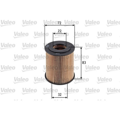 VALEO Ölfilter | 586542