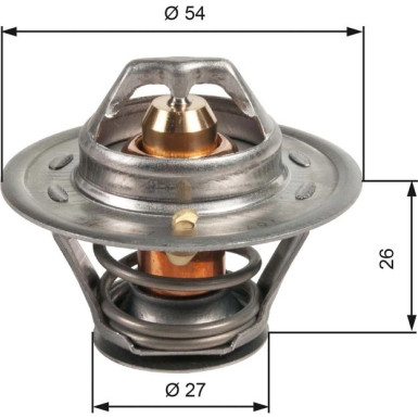 Gates Thermostat | FIAT Croma 2.5 | TH09474G1 Gates Thermostat | FIAT Croma 2.5 | TH09474G1